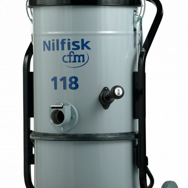 Nilfisk CFM 118 - Single Phase Industrial Vacuum Cleaner - National Sweepers