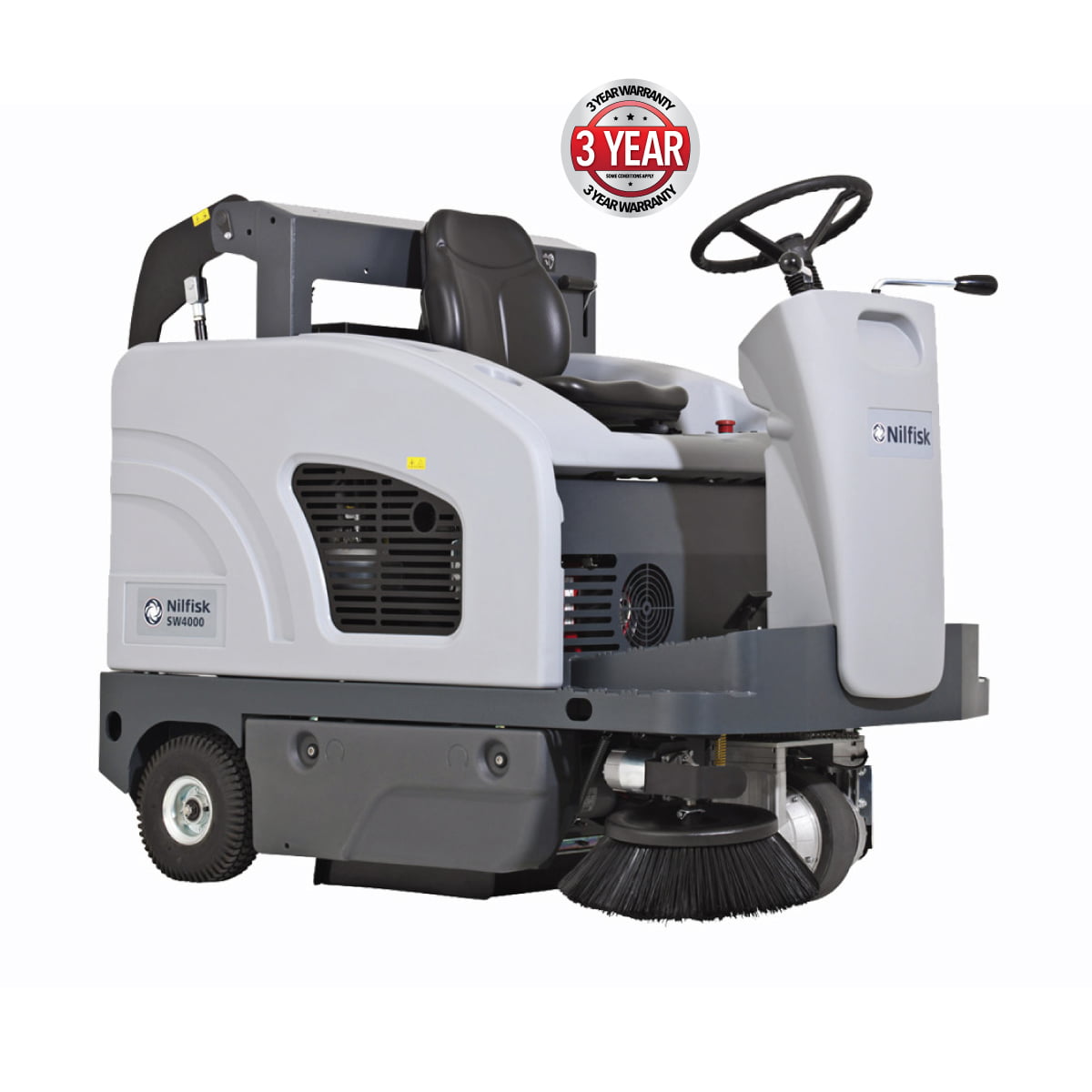 Nilfisk SW4000 Ride on Sweeper Battery / Petrol / LPG National Sweepers